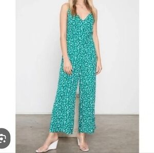 Rails Gabrielle Green Floral Jumpsuit